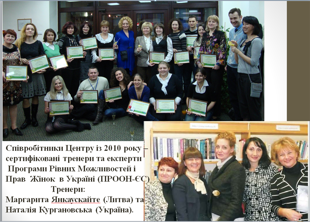 Вручення сертифікатів